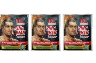 Muscle Club Ring Man Pre-Workout Pack Of 3 | Amp Powered | By The Great Khali | High Stim Preworkout With 2000Mg Beta-Alanine & 200Mg Caffeine | Energy & Focus Booster