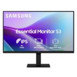 Samsung 27″ (68.5 Cm) 120Hz Flat Monitor|Ips Panel|Fhd 1080P (1920 X 1080)|120 Hz|5 Ms|Dual Hdmi Ports (2Ea)|Super Slim Borderless Design|Game Mode|Eye Saver Mode|Wall Mountable|Ls27F320Gawxxl|Black
