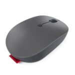 Lenovo Go Wireless Multi-Device Mouse | Connect & Switch: Upto 3 Devices | Upto 2400 Dpi | Rechargeable | Fast Charge (Upto 3 Months In 1.5Hrs) | Programmable | 75G Ultra-Light | 3Yr Exchange Warranty
