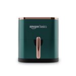 Amazon Basics 3.5L Electric Air Fryer | 1200 W | Temp. Settings Up To 200C | 7 Pre-Set Options | 360 High Speed Air Circulation | Non-Stick Coated | Touch Control Display | 1 Year Warranty (Green)