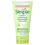 Simple Kind To Skin Refreshing Facial Wash Gel, 50Ml