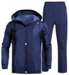 Camison Mens Fashiera Waterproof Reversible Raincoat For Men (In, Alpha, M, Rangers Blue)