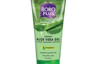 Boroplus Aloe Vera Gel | Organic | With Niacinamide & Vitamin E | Anti-Ageing | Soothes | Moisturises | Nourishes | Paraben & Sulphate Free | 250Ml