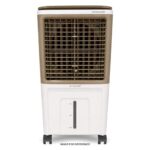Cadlec Aeroflow 40L Personal Air Cooler For Home, High Speed Fan With Powerful Air Throw, Inverter Compatible, Anti-Bacteria Honeycomb Pad, 3 Year Warranty | White