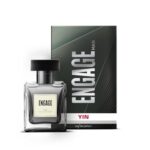 Engage Yin Eau De Parfum For Man 50Ml |Fresh Bergamot Patchouli|Long Lasting Perfume|Perfume For Man| Night-Time Wear| No Paraben|No Silicones|Dermat-Tested Edp| Gift For Men|Also Try Maracuja Cognac