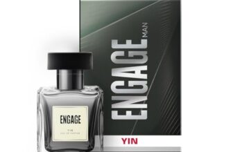 Engage Yin Eau De Parfum For Man 50Ml |Fresh Bergamot Patchouli|Long Lasting Perfume|Perfume For Man| Night-Time Wear| No Paraben|No Silicones|Dermat-Tested Edp| Gift For Men|Also Try Maracuja Cognac