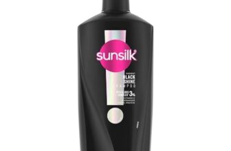 Sunsilk Radiant Black Shine Shampoo 650 Ml || Infused With 3% Vita-Gloss Complex* || Gives Glass Shine Hair