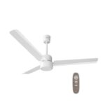 Reo By Havells Unnovate Bldc 1200Mm 5 Star Rated Ceiling Fan| Air Flow: 220 Cmm| Speed: 350 Rpm|Watt: 33W| Reverse Rotation Mode| Timer Setting| 2 Yr Door Step Warranty By Manufacturer (Elegant White)