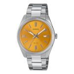 Casio Enticer Men Mtp-1302Pd-9Avef Analog Yellow Dial Men (A2369)