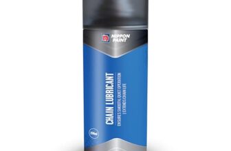 Nippon Paint N-Shield Chain Lubricant Spray 150Ml | Reduces Friction, Ensures Smooth & Quiet Operation, Protects Bike & Motorcycle Chains