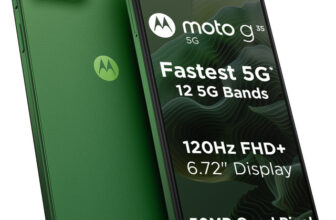 Motorola G35 5G (Leaf Green, 128 Gb)(8 Gb Ram)