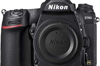 Nikon D780 Dslr Body Only, 83X Optical Zoom, Black