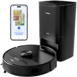 Eureka Forbes Smartclean With Auto Bin Robotic Floor Cleaner (Wifi Connectivity)(Black)
