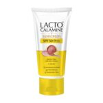 Lacto Calamine Sunscreen Spf 50 | 100G | Pa ++++ Sunscreen For Oily Skin | Uva – Uvb | Water Resistant & No White Cast | With Kaolin Clay, Vitamin E & Lemon Extracts | Paraben Free