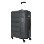Kamiliant American Tourister Harrier|Cabin Trolley Bag Small Size (56 Cms) For Travel| Hard Case Polypropylene (Pp) Suitcase|360° 4-Wheel Spinner Luggage Trolley|Combination Lock|Iron Grey