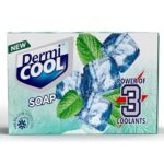 Dermi Cool Soap With The Power Of 3 Coolants – Camphor, Menthol, Thyme Oil | 99.9% Germ Protection | 125 Gm Each | Pack Of 5