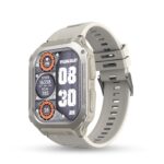 Pebble Bravo 1.99″ (5.05 Cm) Infinite Display, Bright Hd Display 600Nits Bt Calling, One Time Bt Connect, 520 Mah Battery, Health Suite, Multi Sports Mode, Rugged Built – Military Grey