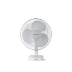 Bajaj Esteem 400 Mm Table Fan | Table Fan For Kitchen & Home | High Air Thrust | High Speed | Overload Thermal Protection | Full Copper Motor | Silent Operation | 1-Yr Warranty 【White】
