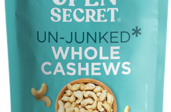 Open Secret Premium Whole Kaju – High Protein Dry Fruit, Fasting Vrat Special Cashews(1 X 1 Kg)