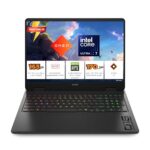 Hp Omen, Intel Core Ultra 7 255H, 8Gb Rtx 5050, 24Gb Ddr5(Upgradeable) 1Tb Ssd, 2K, 165Hz, 3Ms Response Time, Ips, 16”/40.6Cm, Win11, M365*Office24, Shadow Black, 2.43Kg, Am0240Tx, Rgb Gaming Laptop