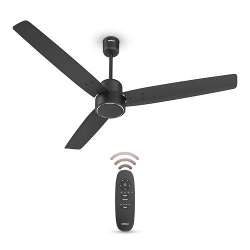Havells Fab Bldc Underlight 1200 Mm Ceiling Fan| 5 Star| Upto 65% Saving| Air Delivery: 235 Cmm|Low Wattage: 30W| Low Noise|4 Speed Mode| 380 Rpm| 2 Years Manufacturer Warranty (Denim Blue)