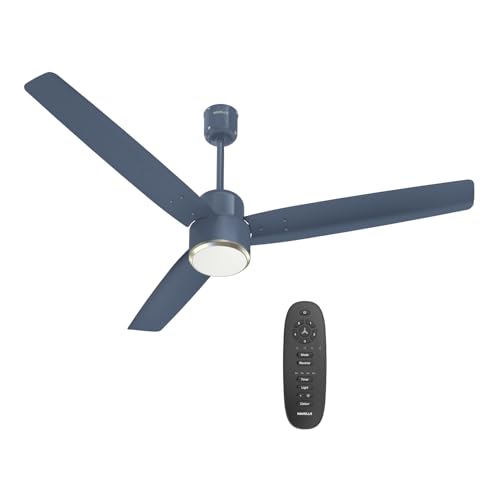 Havells Fab Bldc Ceiling Fan 1200Mm (Made In India), 380 Rpm, Savings Upto 65%, Reverse Rotation, 4 Modes (Boost,Sleep,Breeze,Mop), Low Wattage 30W, Low Noise, Air Flow:225 Cmm, 3Y Warranty, Black