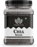Yajurveda Raw Chia Seeds For Eating Unroasted Chia Seeds Immunity Booster, Weight Loss Chia Seeds(1 Kg)