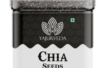 Yajurveda Raw Chia Seeds For Eating Unroasted Chia Seeds Immunity Booster, Weight Loss Chia Seeds(1 Kg)