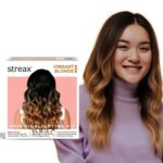 Streax Hc Highlighting Kit Blonde Hair Colour, Vibrant Blonde 220G 12 Gm Box