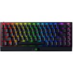 Razer Blackwidow V3 Mini Hyperspeed – 65% Wireless Mechanical Gaming Keyboard (Yellow Switch) I Razer Chroma Rgb Customizable Backlighting Rz03-03890100-R3M1(Black)
