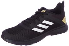 Adidas Men Mesh Racard M Running Shoe Cblack/Ftwwht/Halgol (Uk-11)