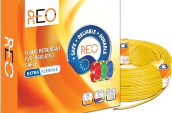 Reo By Havells | 2.5 Sqmm Copper Wire (90 Meter -Red)| Class 5 Conductor (99.95% Copper)|Flame Retardant – Extra Flexible Pvc Insulated Cable Ideal For Domestic (Wrffdnya11X0)