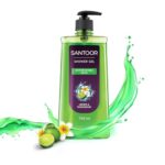 Santoor Refreshing Shower Gel 750Ml With Natural Lemon & Frangipani Extracts| For Men & Women| For Soft And Fresh Skin| Suitable For All Skin Types| No Parabens| No Silicones