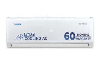 Blue Star 1.5 Ton 5 Star,Inverter Split Ac (Copper, Convertible 5 In 1 Cooling, Digiq Hepta Sensor, Dust Filter, Self Diagnosis, Ie518Pnu, White)