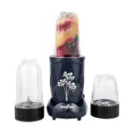 Kenstar Nutrino Mixer Grinder Blender | 3 Jar 350W | High Power Motor Juicer | Blender And Mixer | Durable Abs Body | Blue & Black