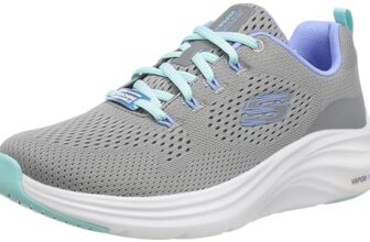 Skechers Womens Vapor Foam Running Shoes – Fresh Trend 150024-Gytq 6 Gray/Turquoise,3 Uk (4 Us)