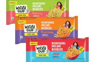Wickedgud Nourishing Instant Noodles Range | No Maida | No Oil | No Msg | High Protein | High Fibre | Cholesterol Free, 720 Grams