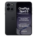 Oneplus Nord 6 | 8Gb+256Gb | Pitch Black | Snapdragon 8S Gen 4 | Segment’S First Stable 165Fps Gaming | Segment’S Largest 9000Mah Battery | Most Complete Ip Rating | Personalized Ai