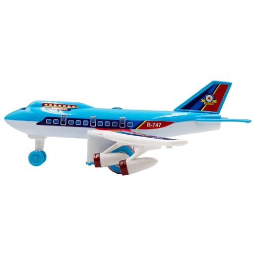 Toybharat Air Liner Plane Toy With Multicolour Body And Friction Power Is A Perfect Baby Gift. Safe, Non-Toxic, And Durable, It Offers Fun Indoor And Outdoor Play For Toddlers With A Realistic Design.