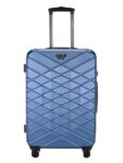 Wildcraft 100% Polyster Saiph Luggage Bag/Trolley Bag/Suitcase For Mens & Womens | Unisex Luggage Bag With Wheels | Trolley Bag (Blue,M+L)