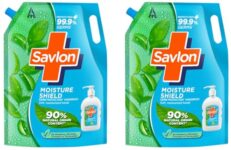 Savlon Moisture Shield Germ Protection Liquid Handwash Refill Pouch, 1500Ml (Pack Of 2)
