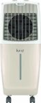 Havells Kalt 24L Personal Air Cooler For Home | Powerful Air Delivery | Low Noise, Knob Panel | Everlast Pump | 4 Way Air Deflection | High Density Honeycomb Pads | Heavy Duty (White/Champagne Gold)