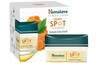 Himalaya Dark Spot Clearing Turmeric Face Cream | Organically Sourced Turmeric | Reduce Dark Spots In 7 Days | 2% Glycolic Acid & 2% Niacinamide | 50G