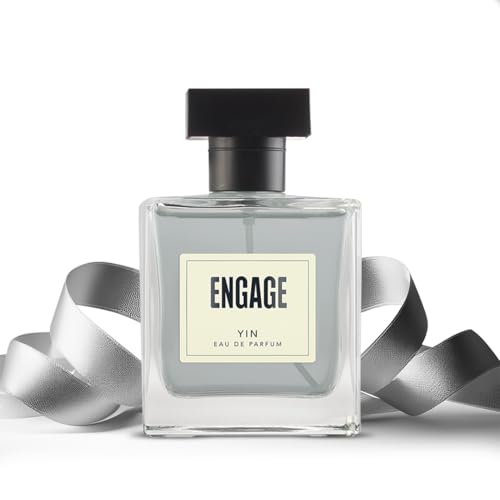 Engage Yin Eau De Parfum For Man 100Ml|Fresh Bergamot Patchouli|Long Lasting Perfume|Perfume For Men|Night-Time Wear|No Paraben|No Silicones|Dermat-Tested Edp| Gift For Man|Also Try Maracuja Cognac