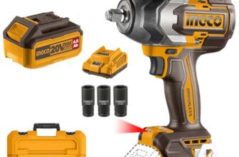 Ingco 20V 850Nm Lithium-Ion Impact Wrench, Ciwli2085