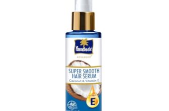 Parachute Advansed Super Smooth Hair Serum | Coconut & Vitamin E | 48 Hrs Frizz Control | 2 X Smooth Hair | 100Ml