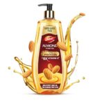Dabur Almond Hair Oil – 650 Ml|Provides Damage Protection|Non Sticky Formula|For Hair Fall Control & Shiny Hair|Light Hair Oil With Almonds, Keratin Protein, Soya Protein & 10X Vitamin E (Pack Of 1)