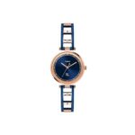 Timex Fria Round 30Mm Blue Dial Analog Women Watch – Twel15303
