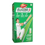 Dabur Glucose-D Instant Energy Drink Powder – 1Kg (Carton)| Enriched With Vitamin D & Calcium | 99.4% Glucose Quick Energy Replenishment Formula | Easy To Mix Refreshing Drink
