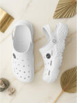 Red Tape Men Clogs(White , 8)
